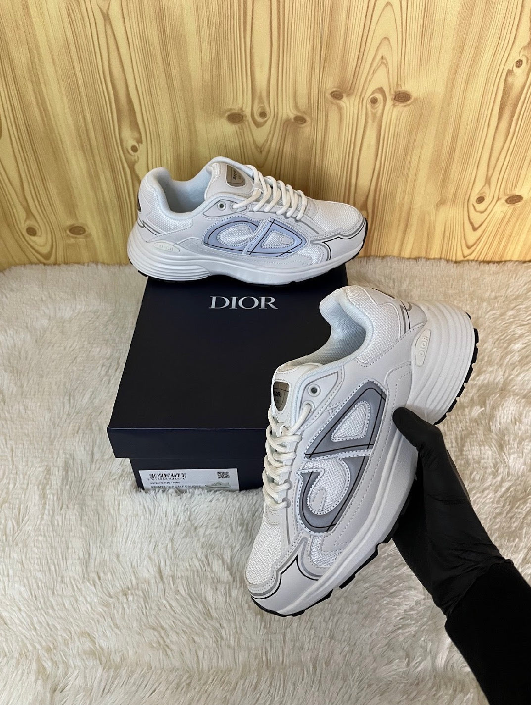 Zapatillas Estilo DIOR B30 "WHITE"